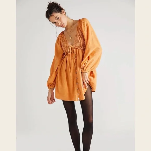 long sleeve mini dress women Long Sleeve A-Line Mini Dress in Black - 10 / Regular
